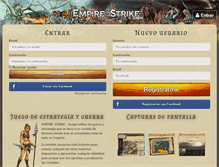 Tablet Screenshot of empire-strike.com
